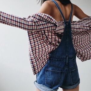 Madewell Womens L Plaid Button Down Flannel Twee Coquette Cottagecore Cabincore